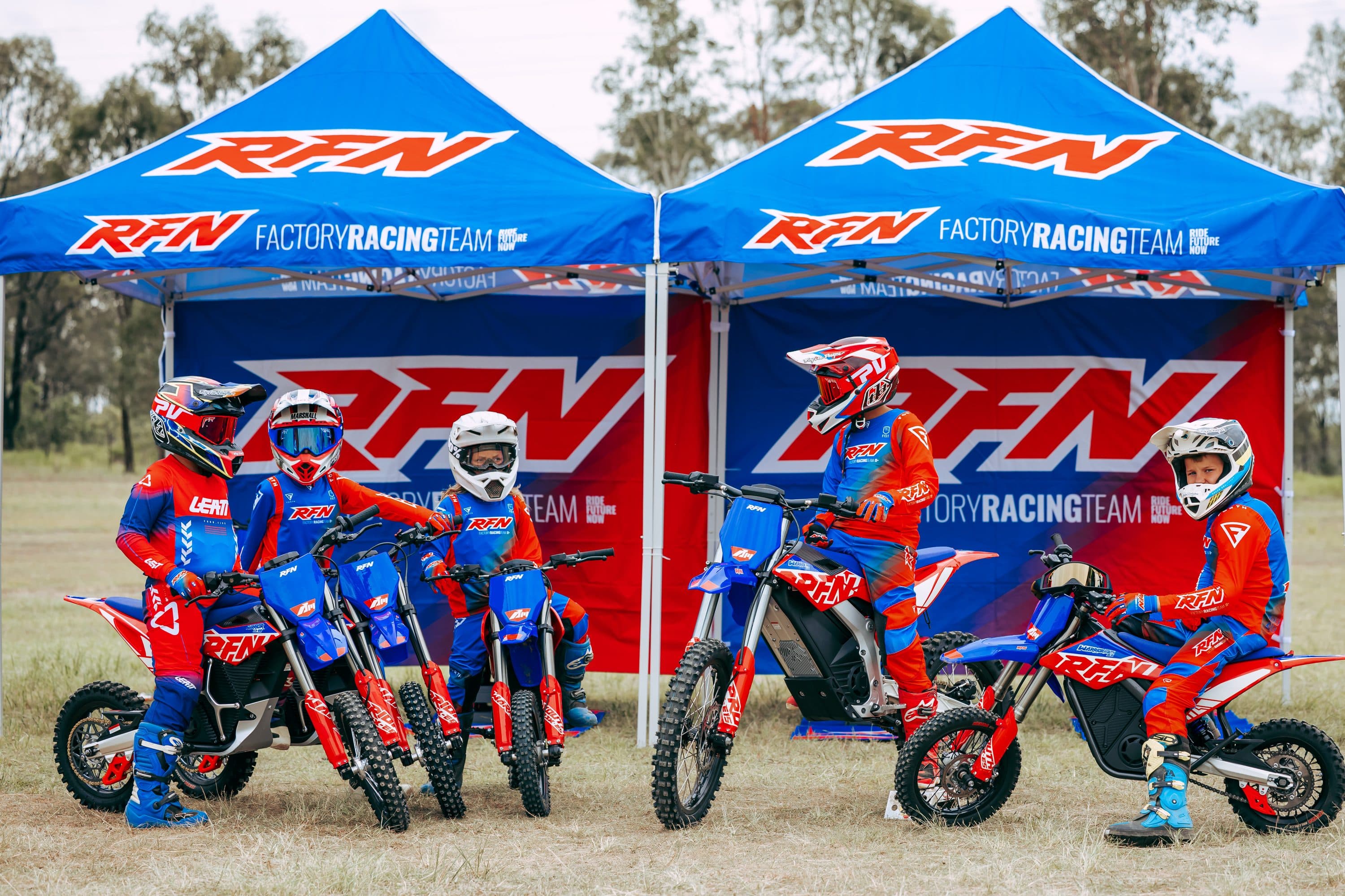 Riders RFN en acción